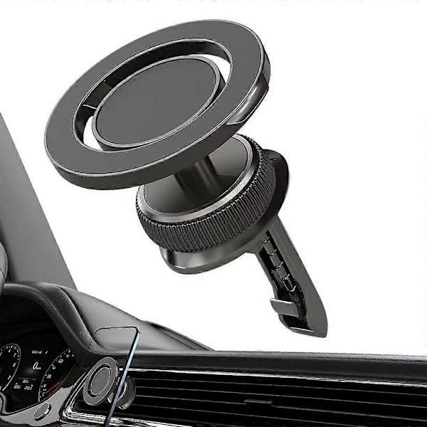 KM-H732 Biltelefonholder til luftventil 360° Roterbar Magnetisk Montering Foldbart Beslag