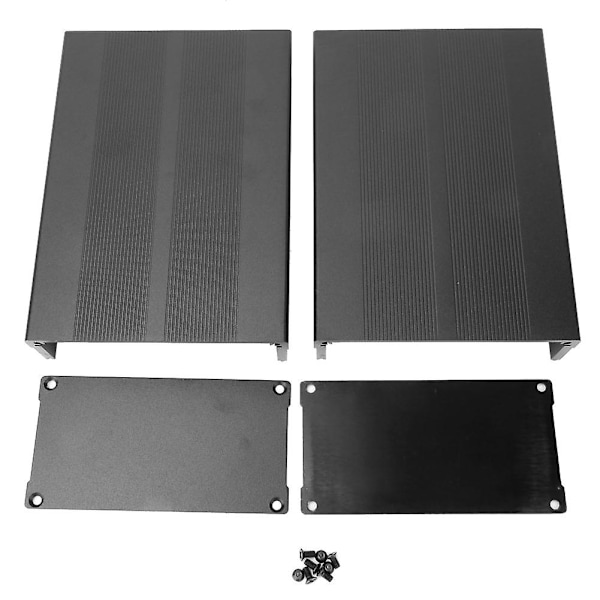 Kylfläns i aluminium för DIY-kretskortsprojekt - 55x106x150mm