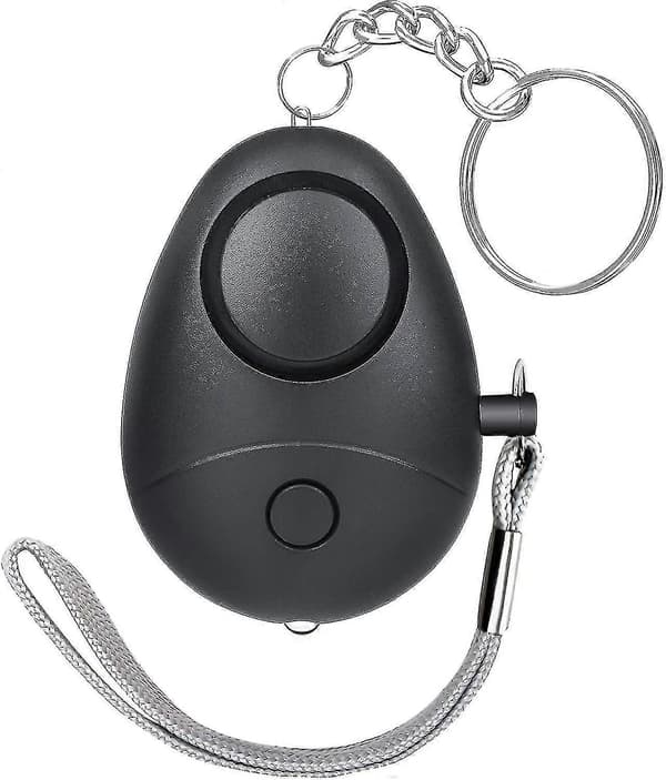 Sound Security Personlig Alarm Til Nødsituationer (Sort)