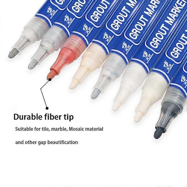 Tile Beauty Styling Pen Badrum Vattentät och Mögel Grout Marker Penna 4ml-QH