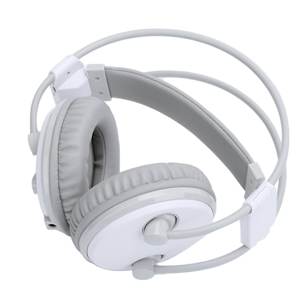 Bluetooth-kuulokkeet langaton stereoääni musiikki FM-radio kuulokemikrofoni Over?Ear -kuulokkeet valkoinen