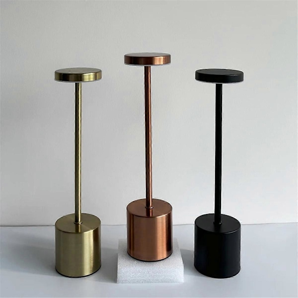 Typ C Uppladdningsbar LED Bordslampa Touch Switch Nattlampa A