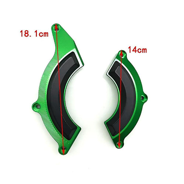 Motorcykel Aluminiumlegering Fallskydd Ram Slider Crash Pad Protector För Z900 2017-2019 Röd