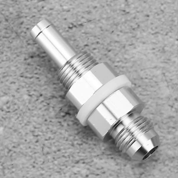 Barb Bränsletankanslutning 6AN Flaring Bulkhead till 5/16 Slangadapter Aluminium
