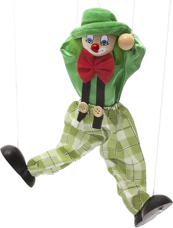 Handdocka Clowndocka Leksak Drackdocka Dockan Kan Röra På Händer Och Fötter, Julgåva