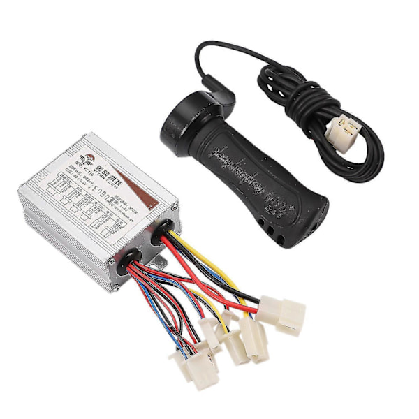 24v 500w DC El-cykel Motor Børstet Controller Box Med Børstet Controller Lang Linje Drej Styret