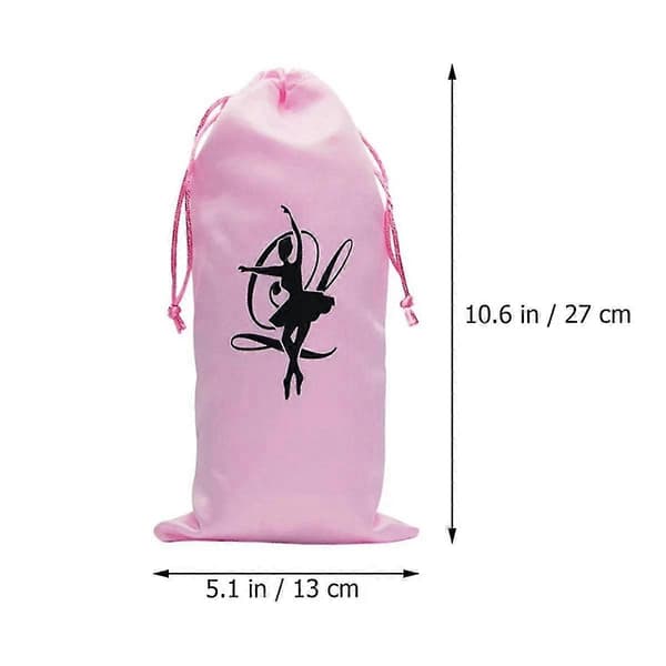 4 st Dansväska Skostorage Påse Ballet Organizer Handväska Väskor Ballet, Rosa