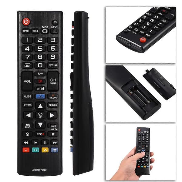 Erstatningsfjernkontroll for LG AKB73975702 TV