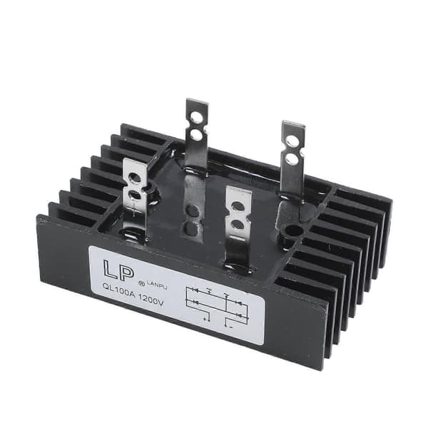 100Amp 1200Volt 4-pins 1-fase Diodebro-likretter QL100-type