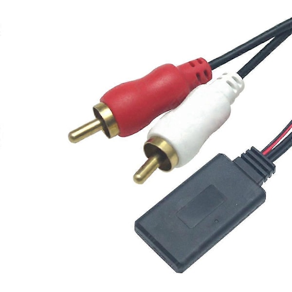 Universaali 12 V auton Bluetooth-yhteensopiva Aux-vastaanotinmoduuli 2RCA-kaapeli radioadapteri stereolaitteiden langaton ääniliitäntä