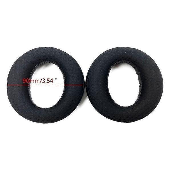 1 par svampøreputer for SONY PS5 PlayStation PULSE 3D hodetelefoner erstatning D