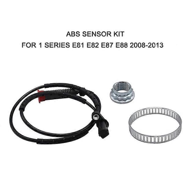 ABS-anturirenkaan ja -anturin sarja 1-sarjaan (E81 E82 E87 E88) 2003-2014, takana, auton tarvikkeet