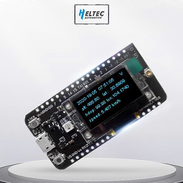GPS-6502 ASR6502 LoRa GPS-nod 433MHZ LoRaWAN-nodapplikationer med antenn