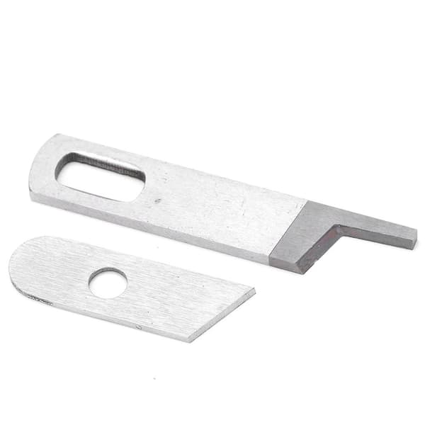 Multifunksjon Overlockkniv Husholdnings Overlock Øvre & Nedre Knivsett Passer for Singer