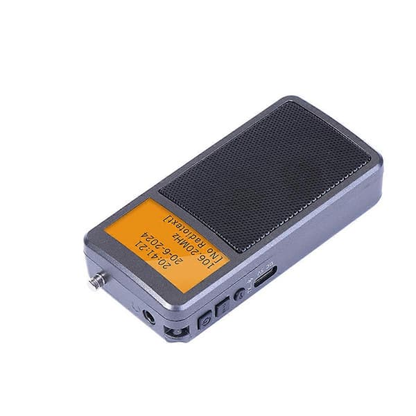 Mini Kannettava Bluetooth Radio FM Stereo Radiot Langaton Bluetooth Kaiutin Herätyskellolla