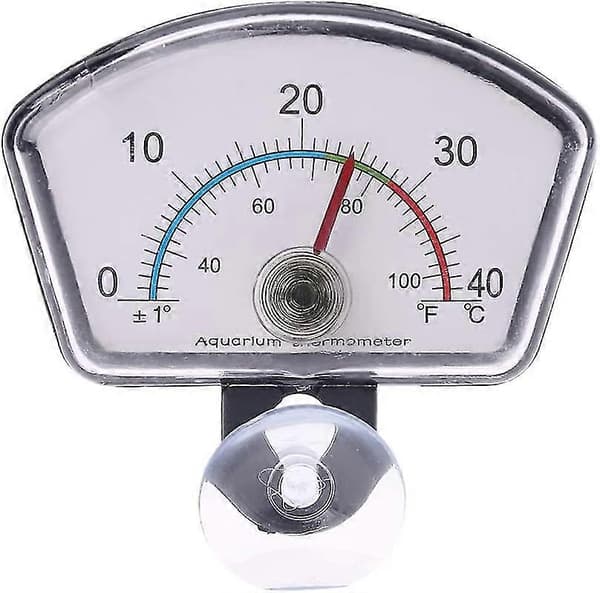 Akvarietermometer Pointer Fisketank Temperaturmåler Sugekop Undervandsmodel