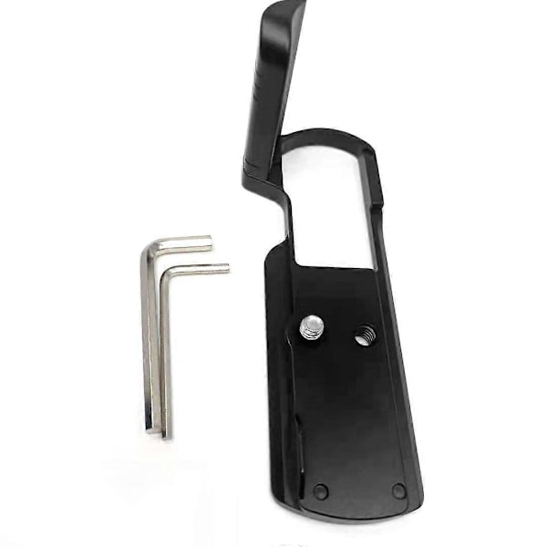 L-brakett kamera, håndgrep hurtigutløserplate L-brakett for GX9/GX85/GX80/GX7III kamera L-brakett