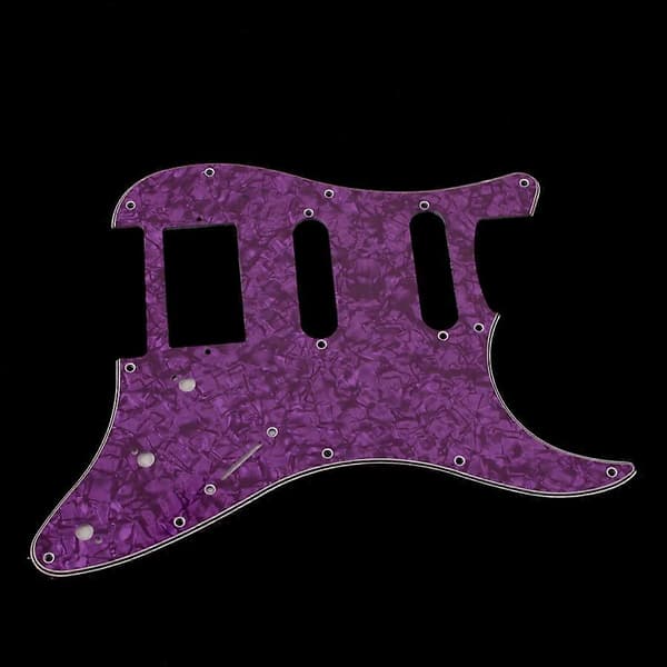 11 Huller Elektrisk Guitar Pickguard SSH Strat Guitar ScratCH Plade & Skruer til Style Guitar Dele R