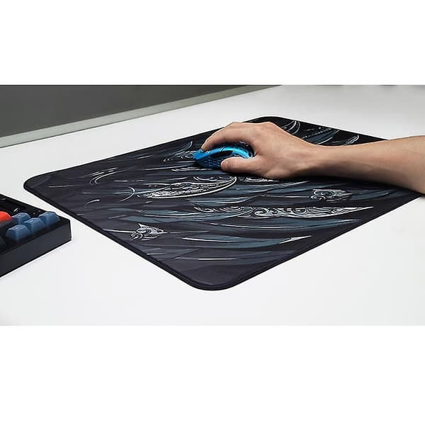 Poying S Musemåtte Computer Gamer Puru Puls Skridsikker Bordmusemåtte 360x300mm