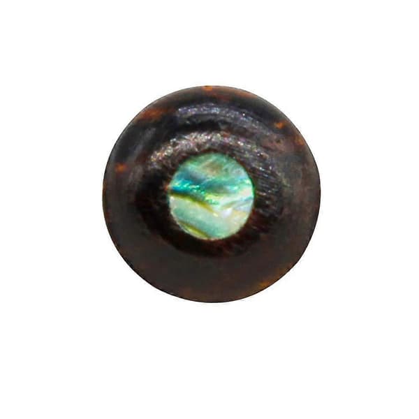 6 st. Akustisk Gitarrbrospikar Inlagd Abalone Punkt med Metallgitarrspikavdragare DIY Ersättning P
