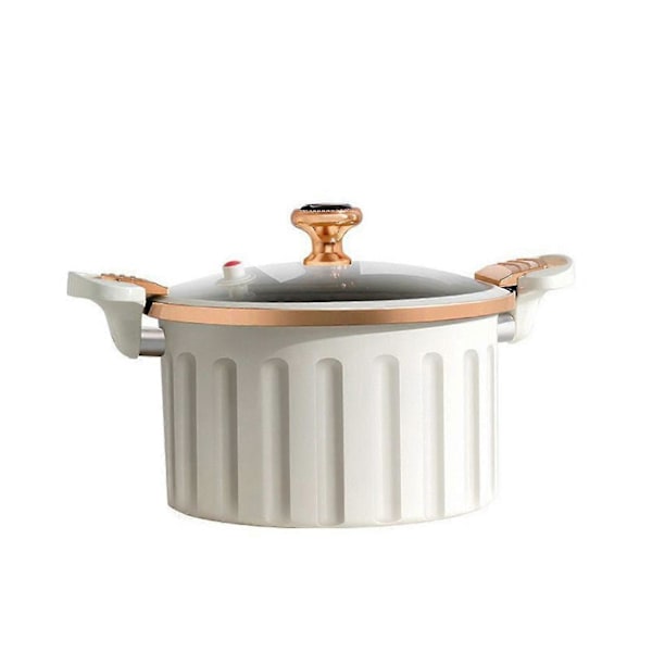 Romersk Gryta Mikrotryckskokare Non-stick Soppgryta Induktionshäll Universal Binaural Högvärdig Mikrotryckskokare Matlagningsgryta med Stor Kapacitet