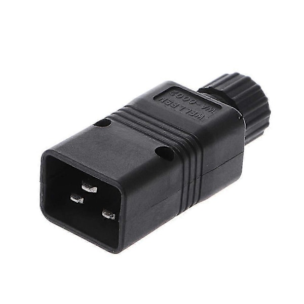 Genopkoblelige IEC 320-C20 Hanstik 16A AC 3 Ben Strømadapter Stik Computer
