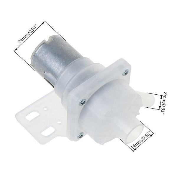 3W Mikro Vatten Sugpump DC 8-12V Dispenser Elektrisk Öppningsflaska Kanne Pumpmotor Pumpar Vänster/höger Export
