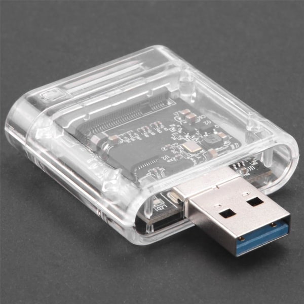 M2 SSD- case M.2 till USB 3.0 Gen 1 5Gbps höghastighets SSD-hölje för SATA M.2 NGFF SSD 2242 2260 2280Mm kortadapter