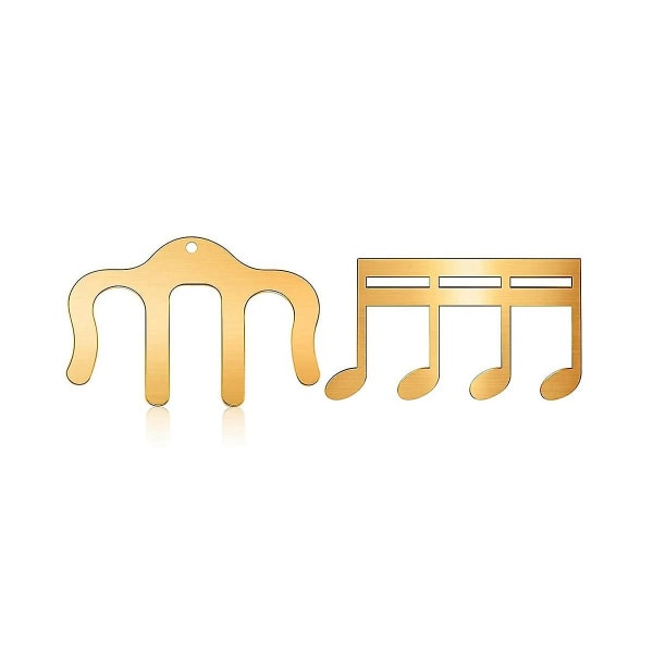 2 Pcs Music Book Clip And Page Holder, Gold Book Clip For Reading,piano Sheet Music Holders Sheet M