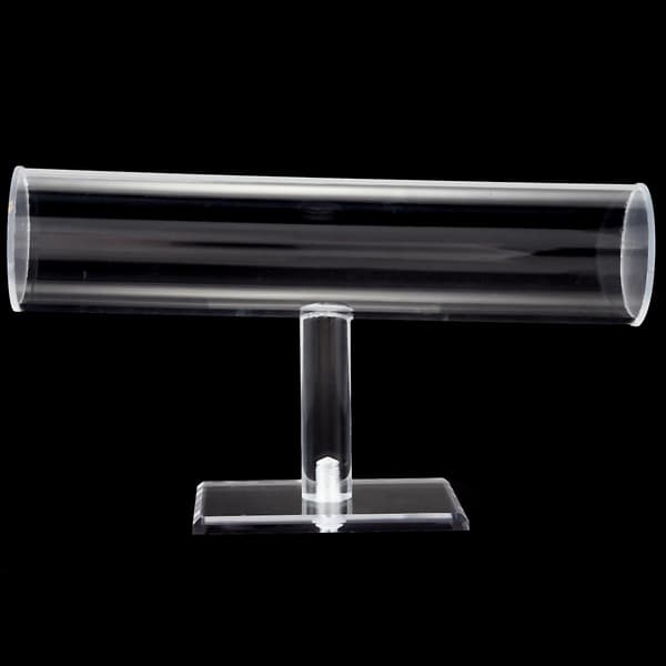 Armbånd/bangle/smykke/ur/rekvisitter Display Stativ Holder T-bar Stativ, Transparent