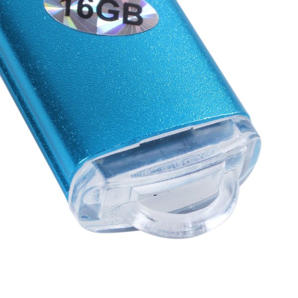 2x USB Memory Stick Flash Pen Drive U -levy Ps3:lle Ps4 PC-televisiolle Väri: sininen Kapasiteetti: 16 Gt