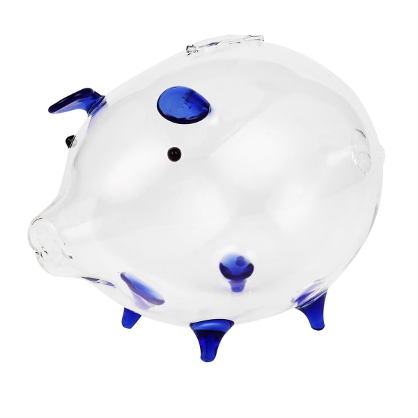 Pig Piggy Bank Money Boxes Coin Saving Box Cute Transparent Glass Souvenir Birthday Gift For Childr