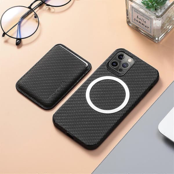 Iphone 13 Pro Max Telefoncover Med Magnetisk Kortholder
