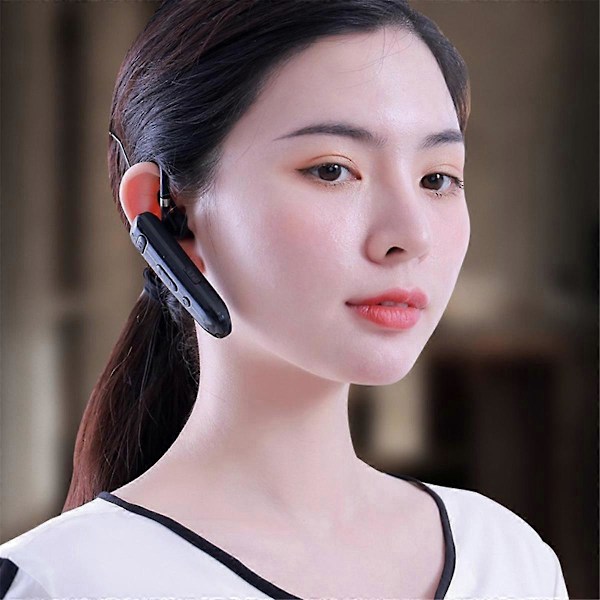 Dubbelanvänd Öronhängd Walkie-Talkie Headset 2000 Kvadratmeter Område med Walkie-Talkie Allt-I-1 Bluetooth Mini Headset