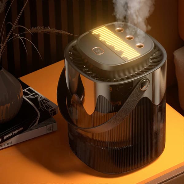 Luftfukter for husholdning 3L Stor Kapasitet USB Stille Soverom Hybel Kontor Nattlys