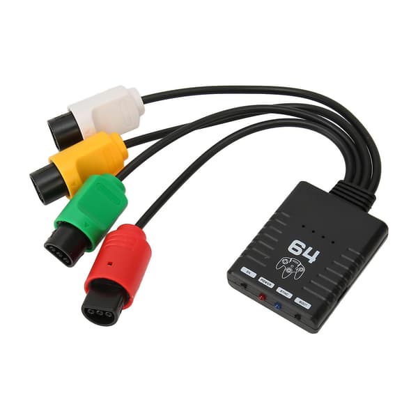 Trådlös Handkontroll Adapter Stöd för 4 Spelare Bluetooth Handkontroll Konverterare för N64 Konsol för PS3 för PS5 för 8bitdo