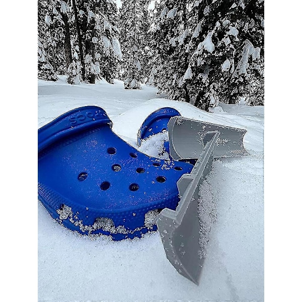 Lumikola-Croc-riipus, 1 pari riipuksia Lumikola rantakengille