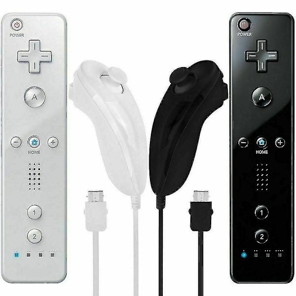 Indbygget Motion Plus trådløs fjernbetjening Gamepad fjernbetjening Joystick Joypad