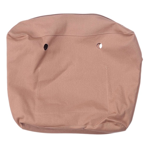 Vandtæt Solid Canvas Indsats Indvendig Foring Indsats Lynlås Lomme Til Obag O Bag Taske Khaki