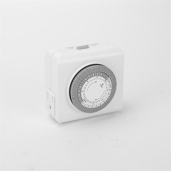 HU11M Timing Socket Intelligent Mekanisk Timer Switch 24 Timers Cyklus Timer