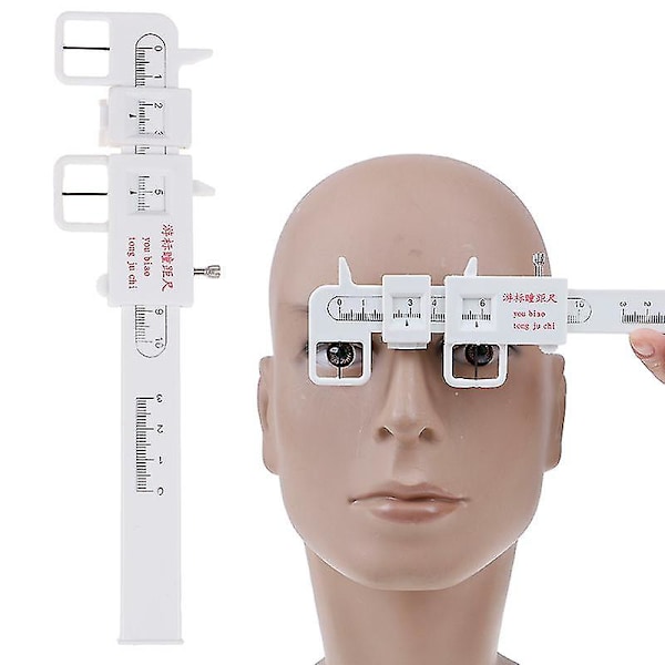 1x Measure Optical Vernier Pd Ruler Pupil Distance Meter Eye Ophthalmic Tool