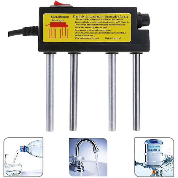 Vann-elektrolyttester, elektrolyseapparat, vanntools, vannforurensningsmonitor, bærbar vannkvalitet