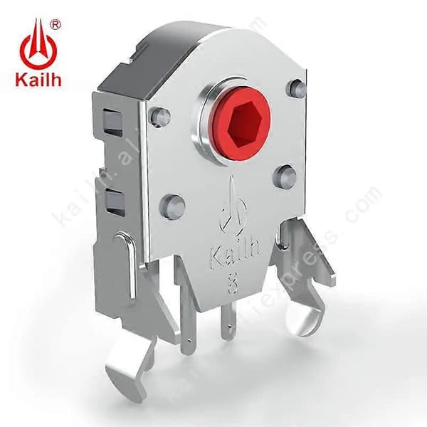 Kailh 7/8/9/10/11/12mm Roterende Muse Scroll Hjul Encoder 1.74 mm hul 20-40g kraft til PC Mus alps encoder 800.000 livscyklusser