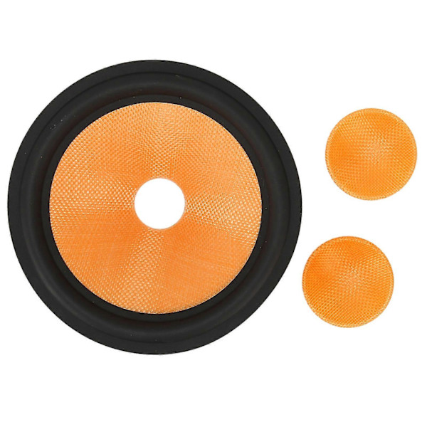 Papir Høyttalerkjegle Trommepapir 3,6 cm Indre Diameter Subwoofer Kjegler Trommepapir med Glassfiberkant for 8 Tommers Høyttaler YEMMA