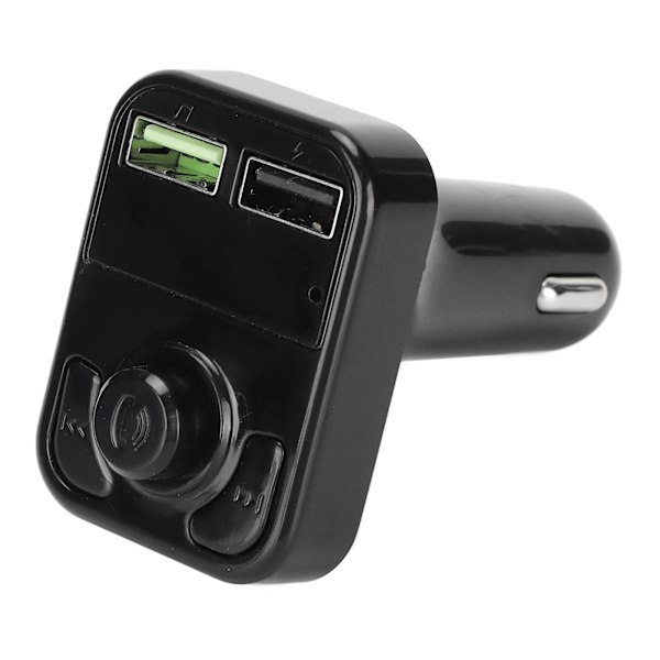 FM-sender biladapter automatisk avslåing minne fargerikt omgivelseslys USB-lading billader for bil X3S