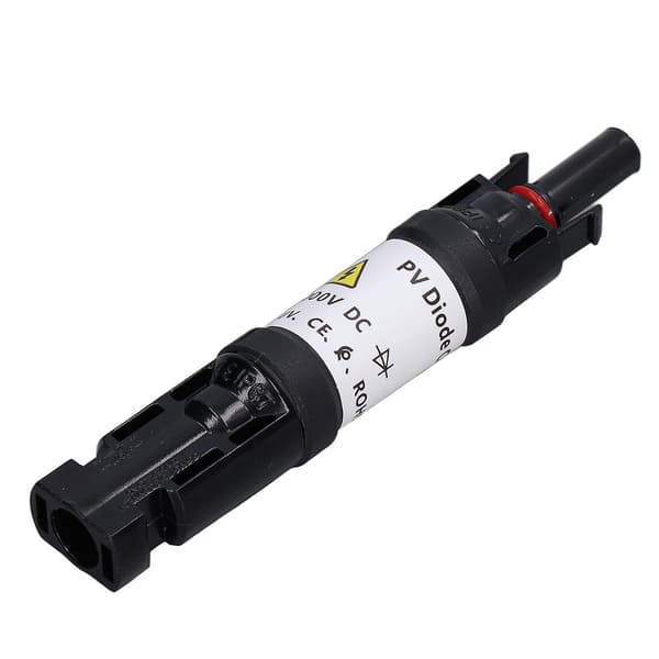 Vandtæt Solar PV Diode Konnektor Han Hun Panel Kabelholder 1000V