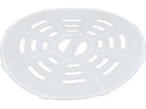 20cm Dia Plast Halvautomatisk Tvättmaskin Centrifuglock Vit