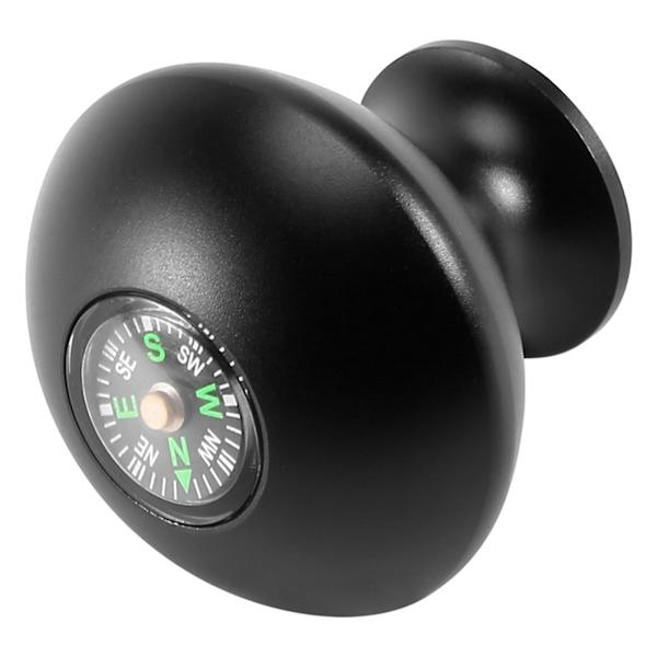 Monopod Vandrestav Knob, Aluminium Trekkingstang Knob Håndtag Greb Med Kompas, Vandafvisende, Høj