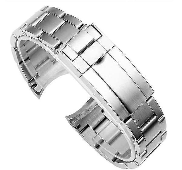 20 mm Ur Tilbehør Rustfrit Stål Butterfly Lås Urrem Bedst Til Rolex Daytona(hy)