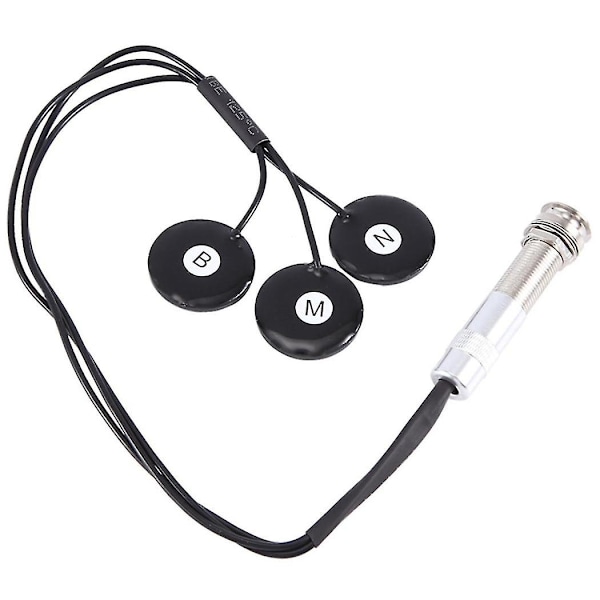 Patch Pickup Trä Gitarr Pickup Piezo Pickup Harpa Pickup För Akustiska Gitarrer